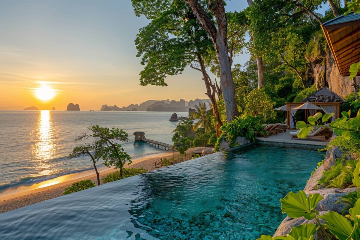 Découvrez le bien-être à l'Amanpuri en Thaïlande, un resort luxueux sur les rives de la mer d'Andaman.