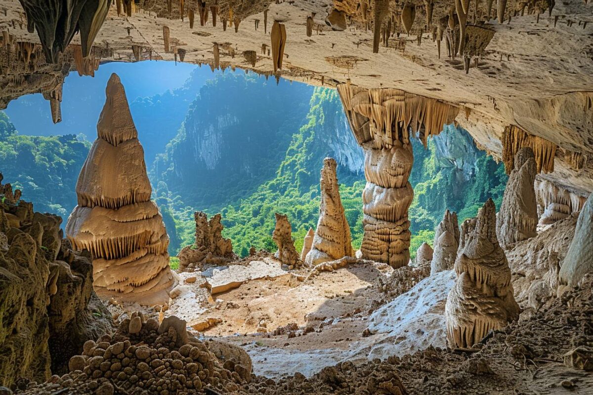 Découvrez les grottes de calcaire du Parc National de Phong Nha-Ke Bang au Vietnam