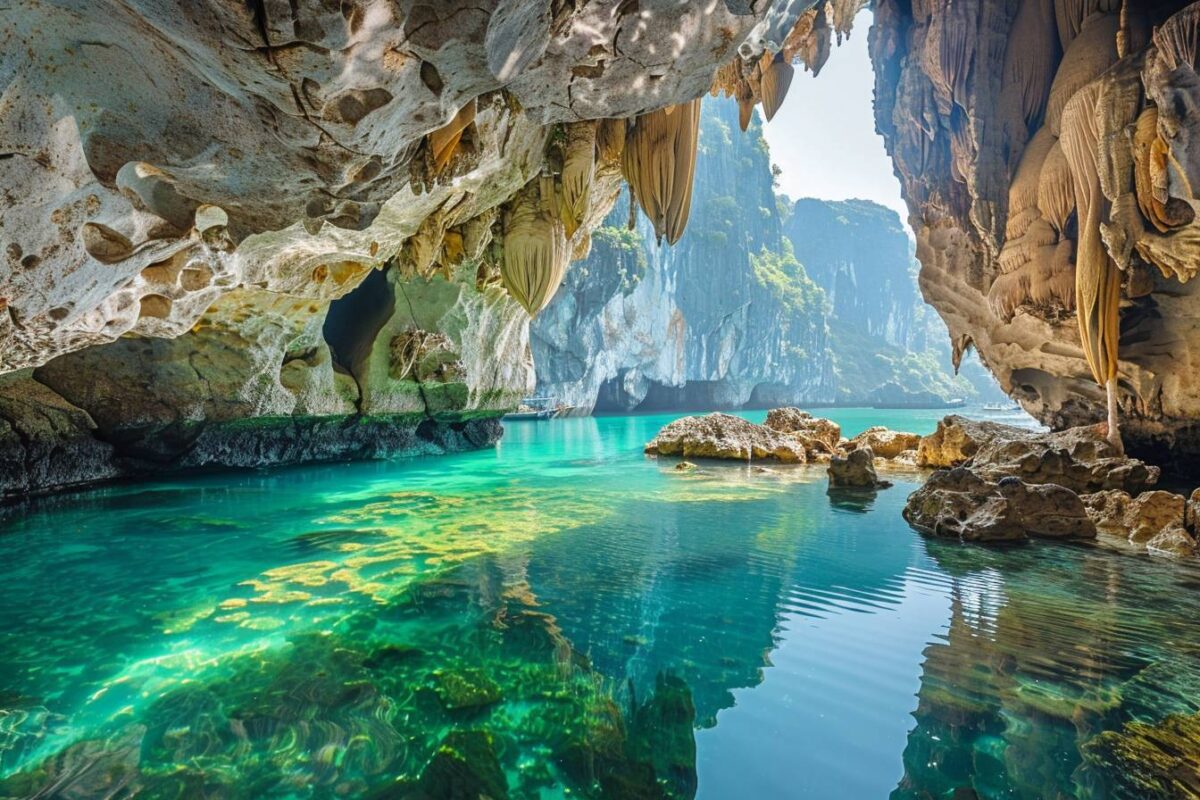 Découvrez les grottes marines du Parc National de Ha Long au Vietnam