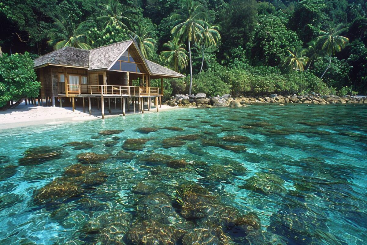 Découvrez l'expérience de dormir dans une maison sur pilotis au Vahine Island Private Resort en Polynésie française