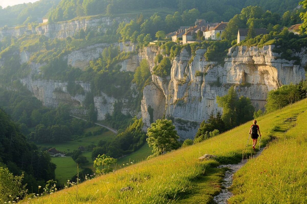 Découvrez pourquoi Château-Chalon dans le Jura est un sanctuaire pour les amoureux de la nature