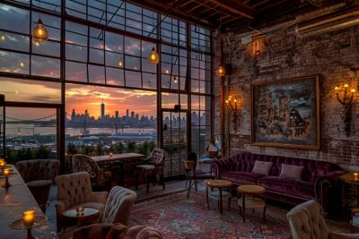 Dormez dans une ancienne usine transformée en hôtel au The Jane Hotel à New York, USA