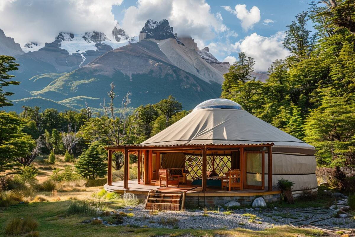 Dormez dans une yourte de luxe au EcoCamp Patagonia au Chili