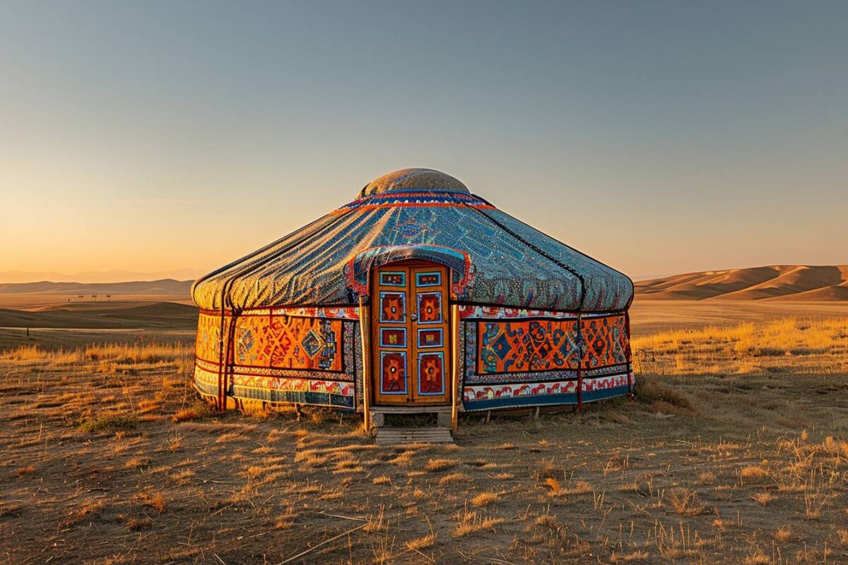 Dormez dans une yourte mongole au Three Camel Lodge en Mongolie