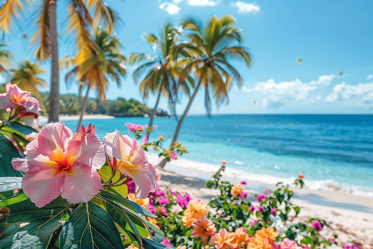 échappez au froid hivernal : laissez-vous charmer par l'île aux fleurs, un havre tropical qui réchauffe les cœurs