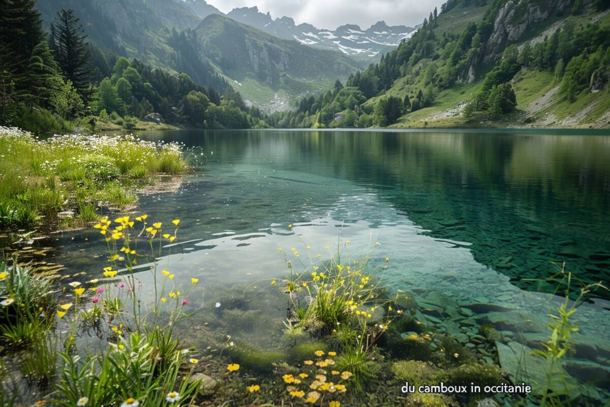 Évadez-vous cet été : le lac du Camboux en Occitanie, une oasis rafraîchissante et pleine de vie