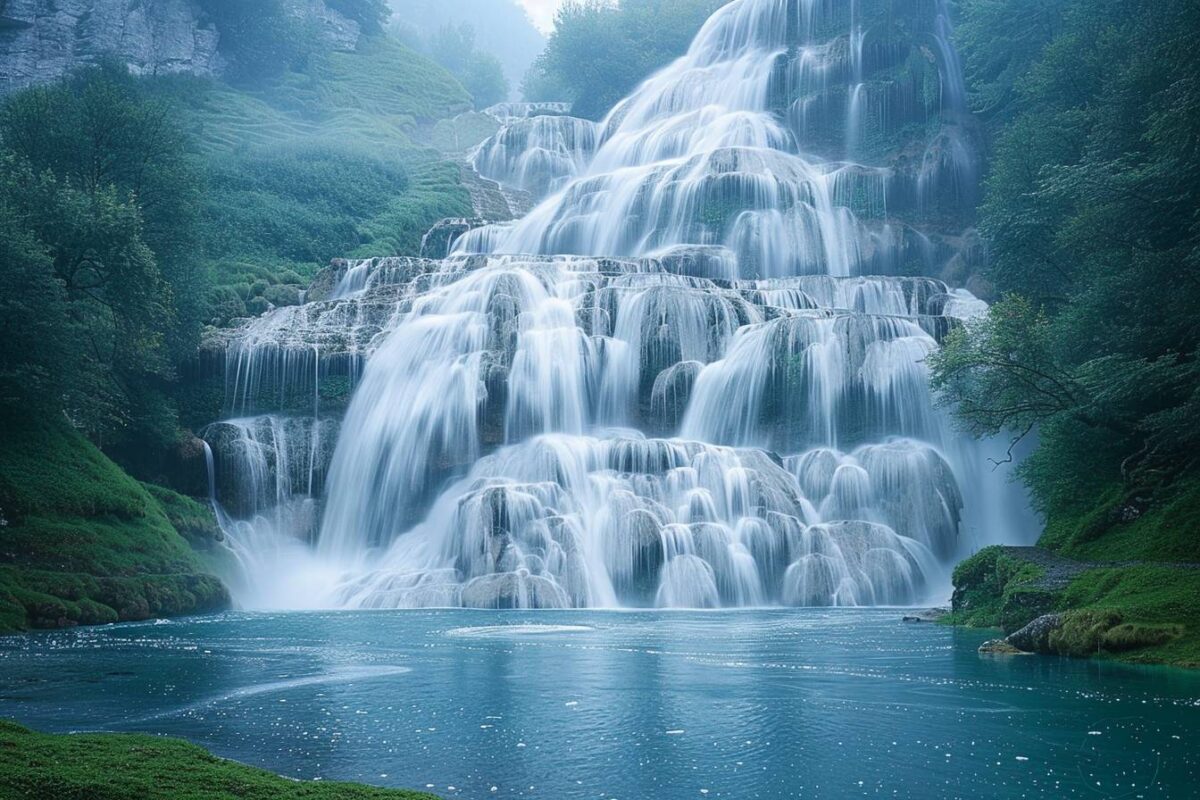 Explorez la magie de la cascade Saint-Benoît à Avrieux, un trésor caché au cœur de la Savoie