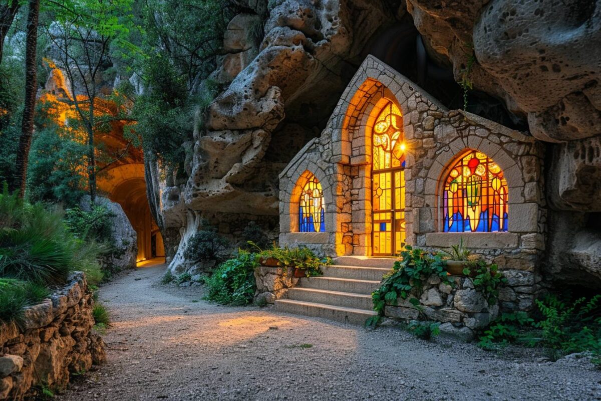 Explorez le mystère de la Chapelle Sainte Maxime au bout d'un tunnel de 120 mètres dans les gorges du Verdon