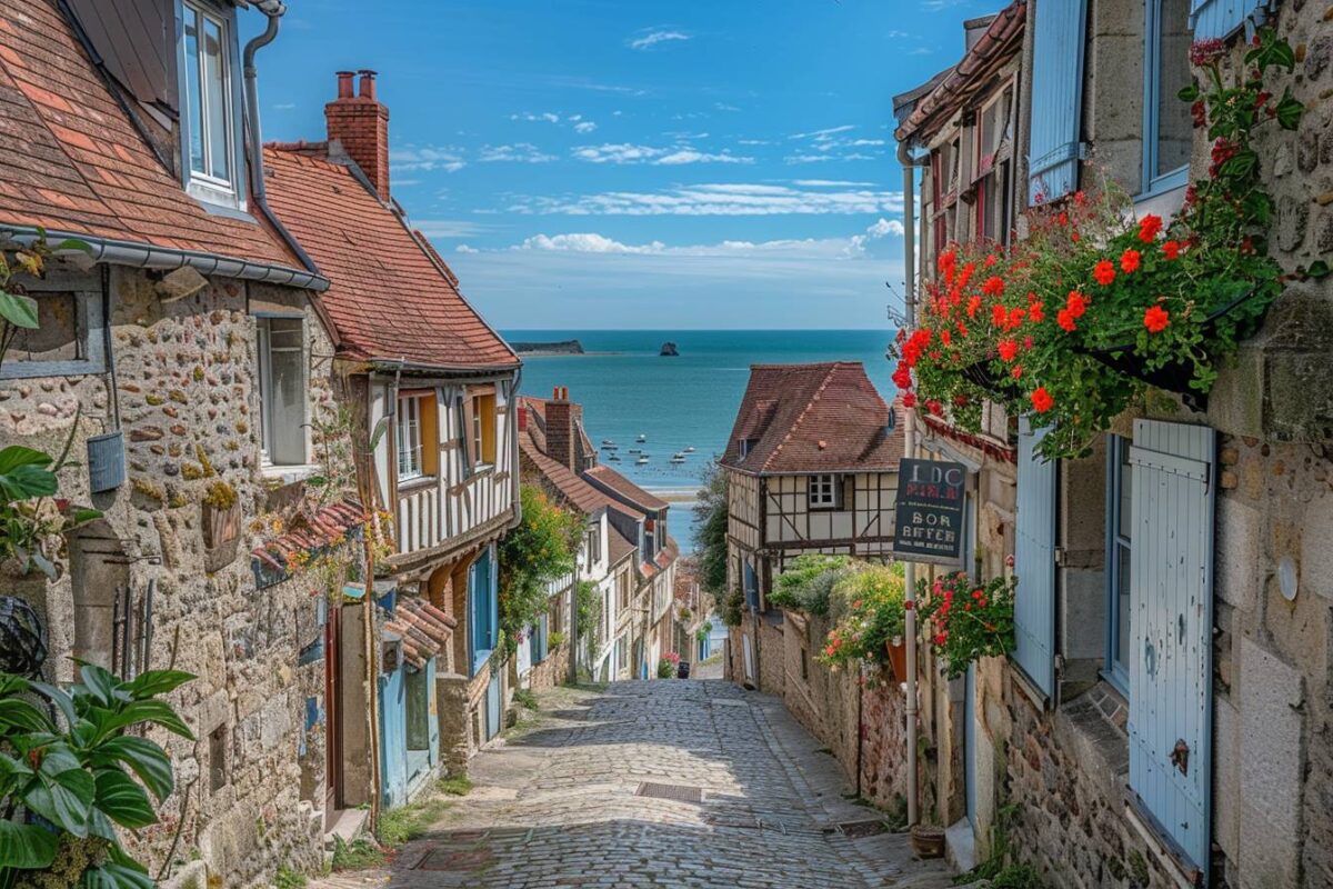 Explorez les charmes de Barfleur dans la Manche, un village côtier aux ruelles pittoresques