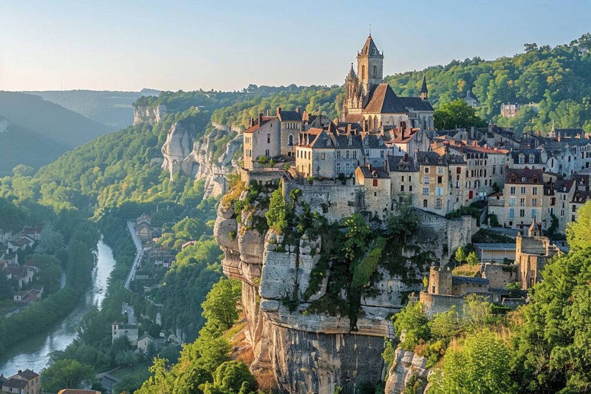 Explorez les charmes de Rocamadour dans le Lot, célèbre pour son sanctuaire et ses pèlerinages