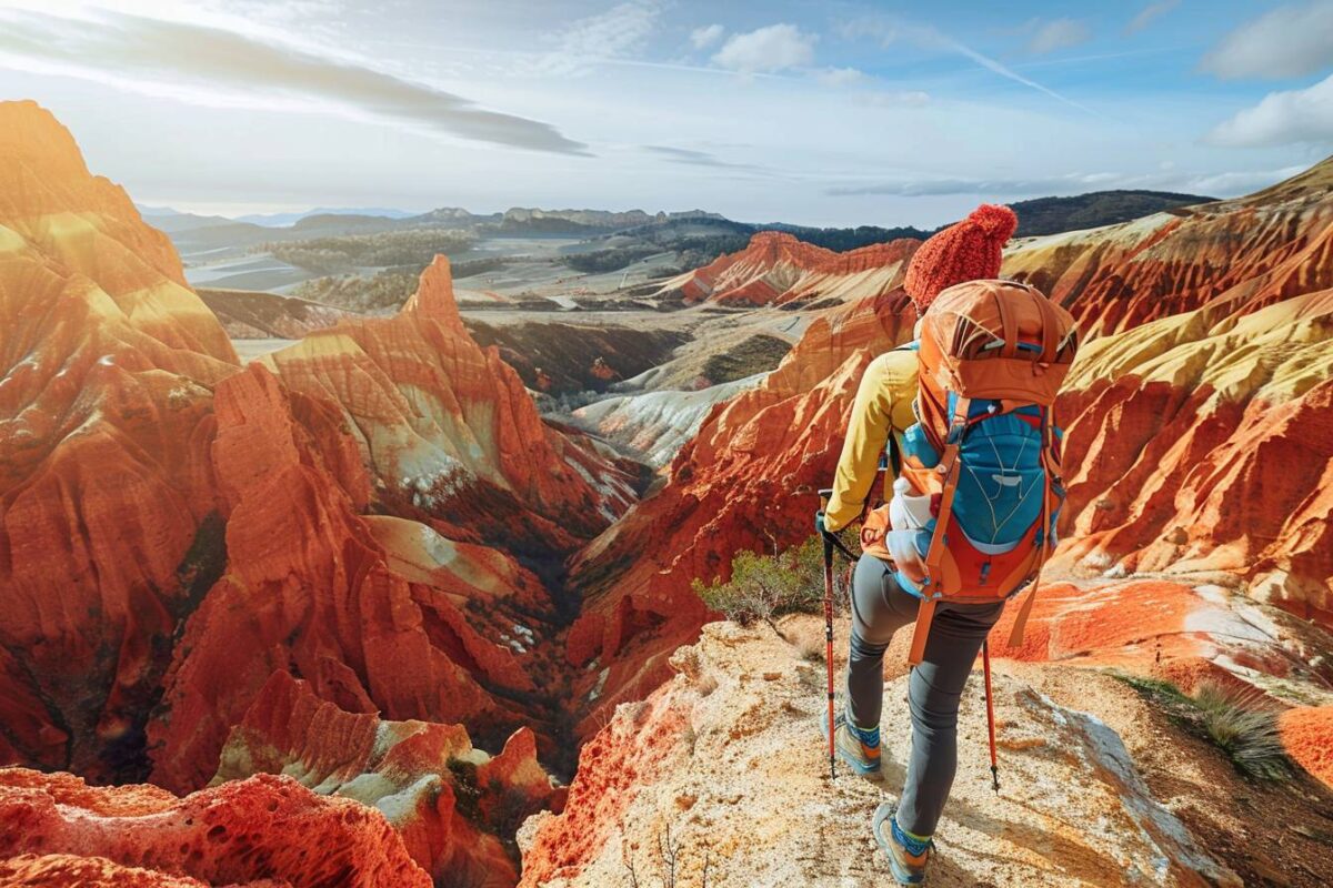 Explorez les couleurs vibrantes de la randonnée des Ocres de Mormoiron, un trésor caché du Vaucluse