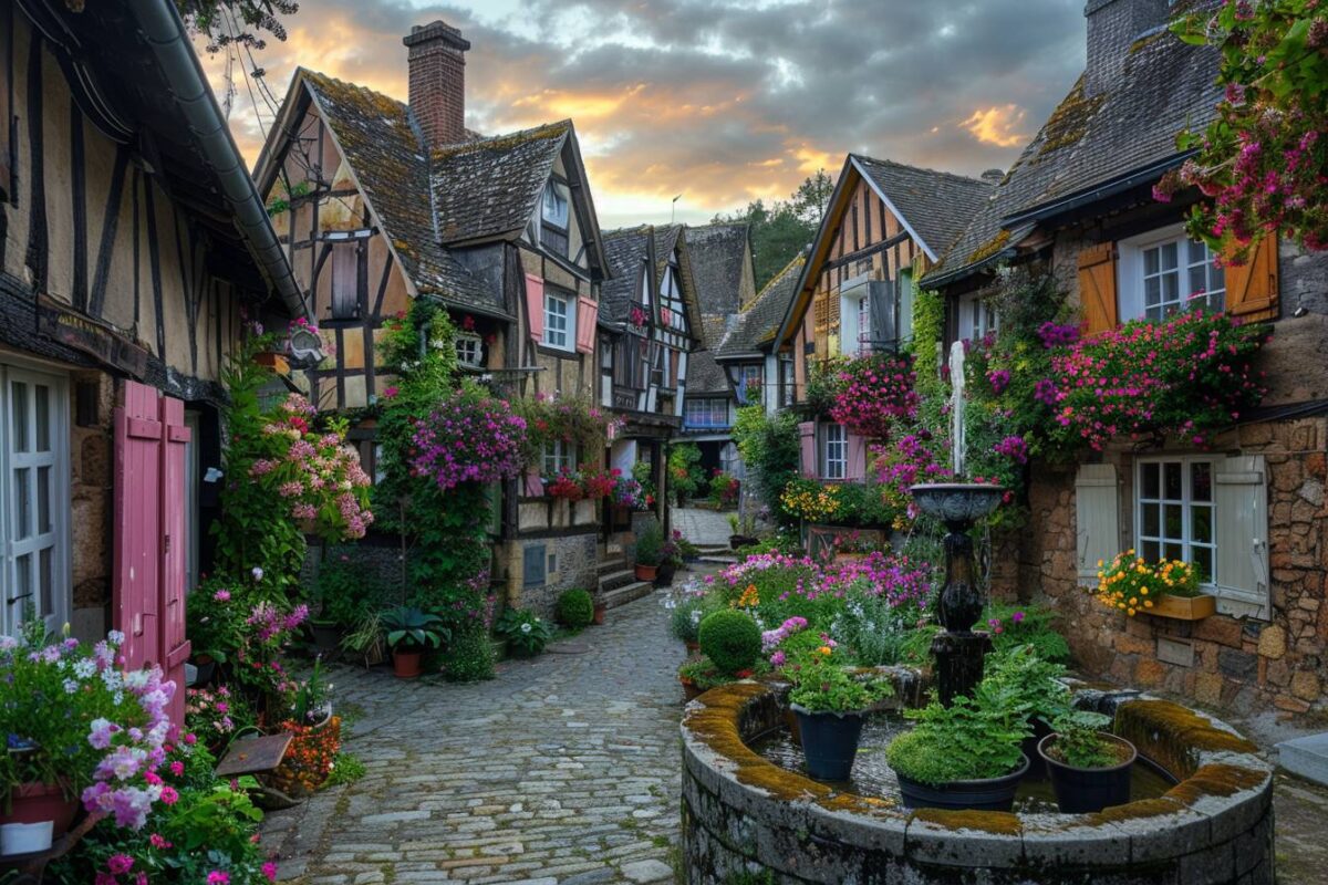 Explorez les merveilles de Rochefort-en-Terre dans le Morbihan, un village fleuri et pittoresque