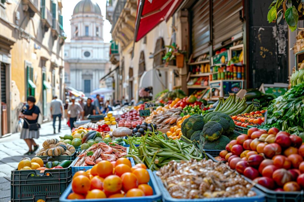 Explorez les secrets culinaires de Naples à travers ses 5 marchés emblématiques