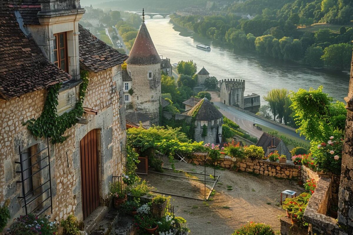 Explorez les secrets de La Roche-Guyon, un joyau paisible au bord de la Seine