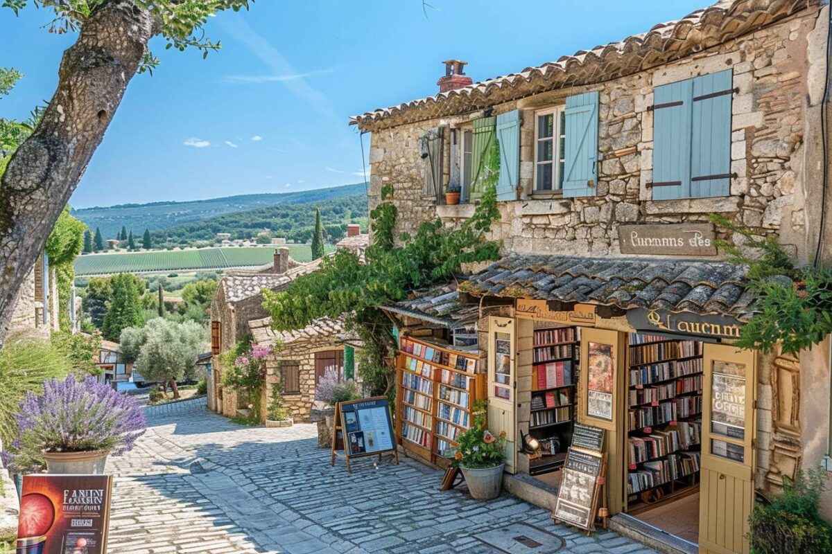 Explorez Lourmarin, ce village provençal qui fusionne amour des livres et beauté de la nature