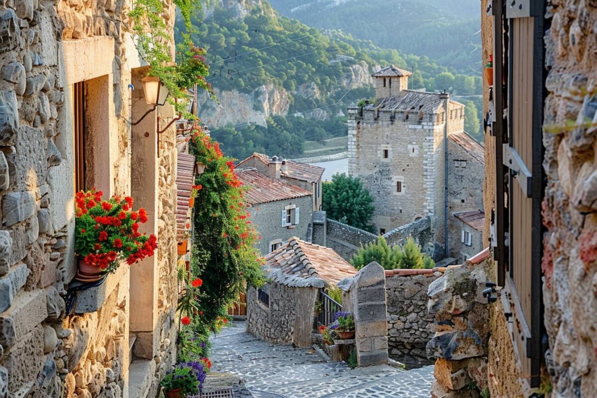 L’histoire de Castelnou dans les Pyrénées-Orientales, un village fortifié au pied des montagnes