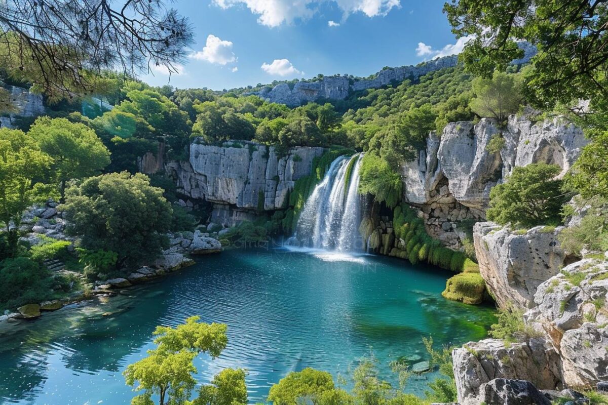 L’histoire de Fontaine-de-Vaucluse en Vaucluse, célèbre pour sa source