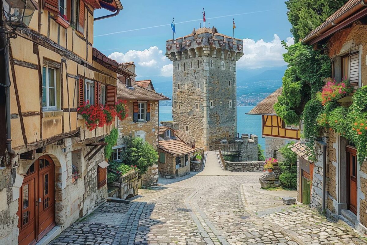 L’histoire de Yvoire en Haute-Savoie, un village médiéval au bord du lac Léman