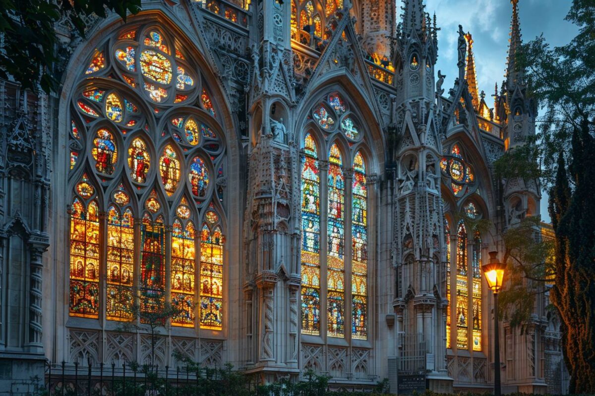 La basilique de Saint-Quentin et ses vitraux prophétiques attirent les passionnés d'histoire et de mysticisme