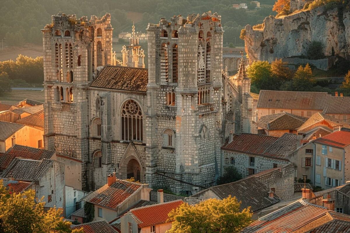 La magie de Lagrasse dans l’Aude, réputé pour son abbaye et ses maisons médiévales