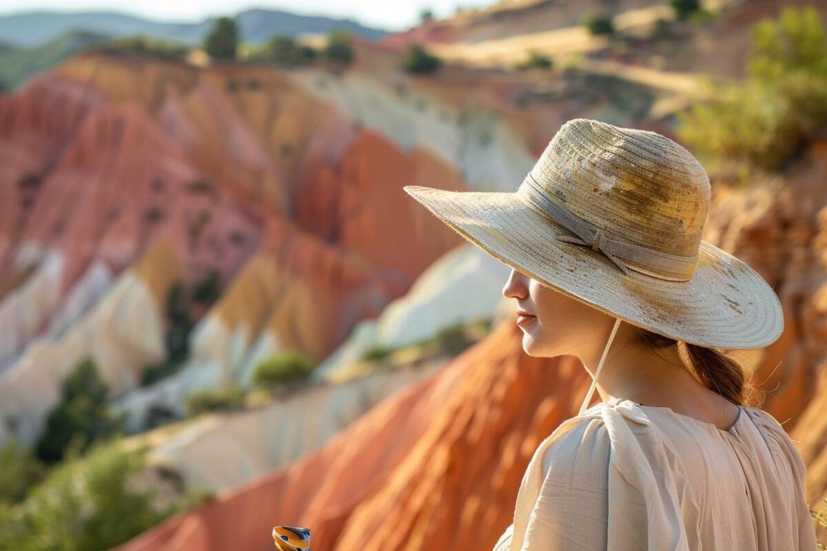 La magie de Roussillon en Vaucluse, célèbre pour ses carrières d’ocre