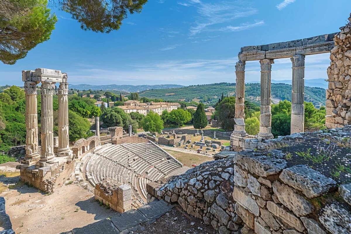 La magie de Vaison-la-Romaine dans le Vaucluse, une ville antique