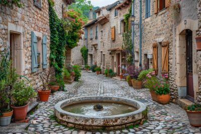 Le pittoresque village de Saint-Rémy-de-Provence dans les Bouches-du-Rhône, célèbre pour son patrimoine et ses artistes