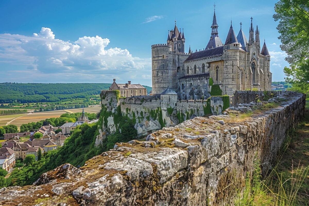 Les 2 trésors de Sainte-Suzanne en Mayenne, une cité médiévale perchée sur un éperon rocheux