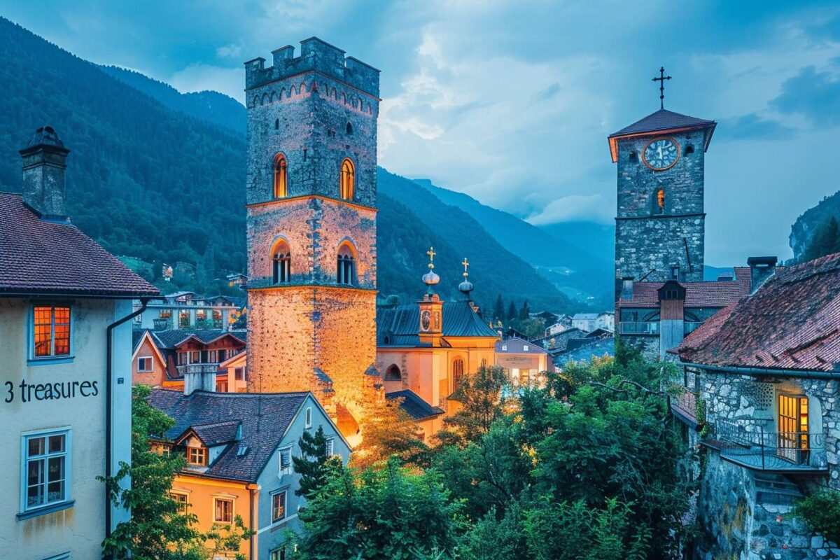 Les 3 trésors de Hall in Tirol en Autriche, une ville médiévale