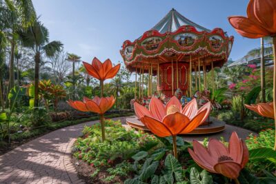 Les attractions insolites du parc Terra Botanica intéressent les passionnés de botanique