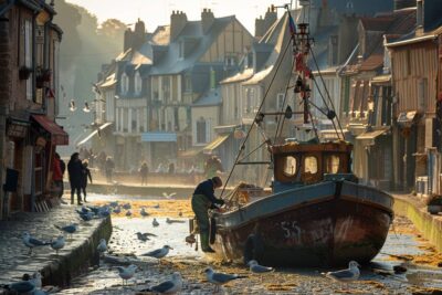 Les charmes de Barfleur en Normandie, un village de pêcheurs au charme authentique