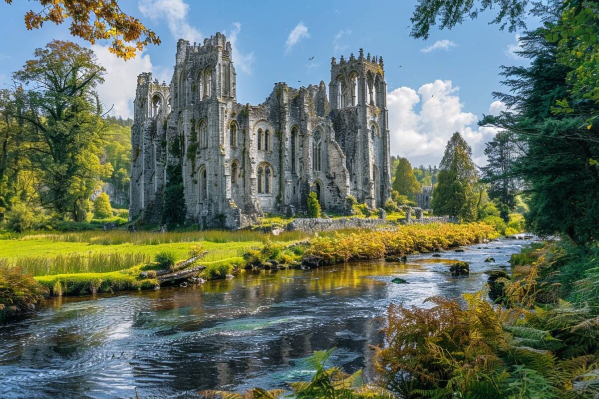 Les charmes de Cong en Irlande, célèbre pour son abbaye