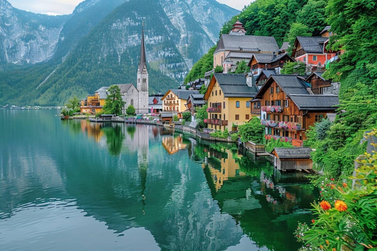 Les charmes de Hallstatt en Autriche, un village pittoresque au bord du lac Hallstatt