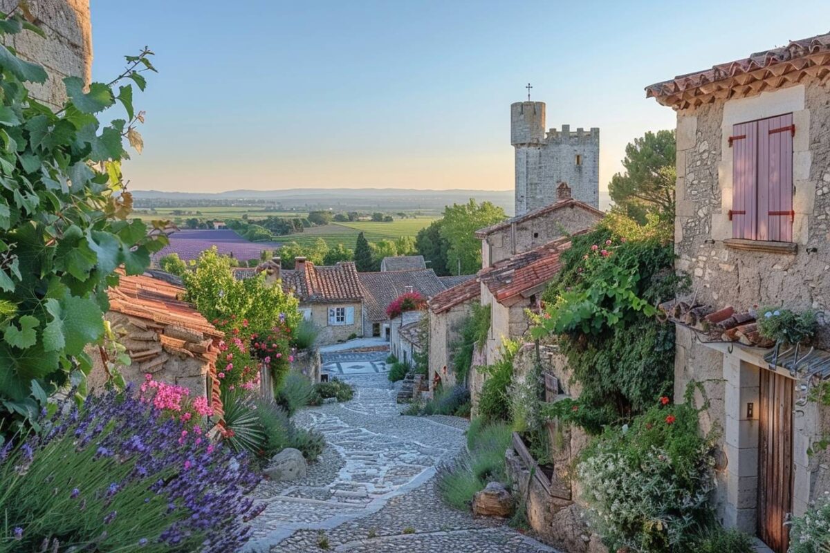 Les charmes de La Garde-Adhémar dans la Drôme, un village perché au cœur de la Provence