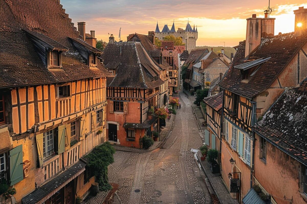 Les charmes de Loches en Indre-et-Loire, une ville fortifiée