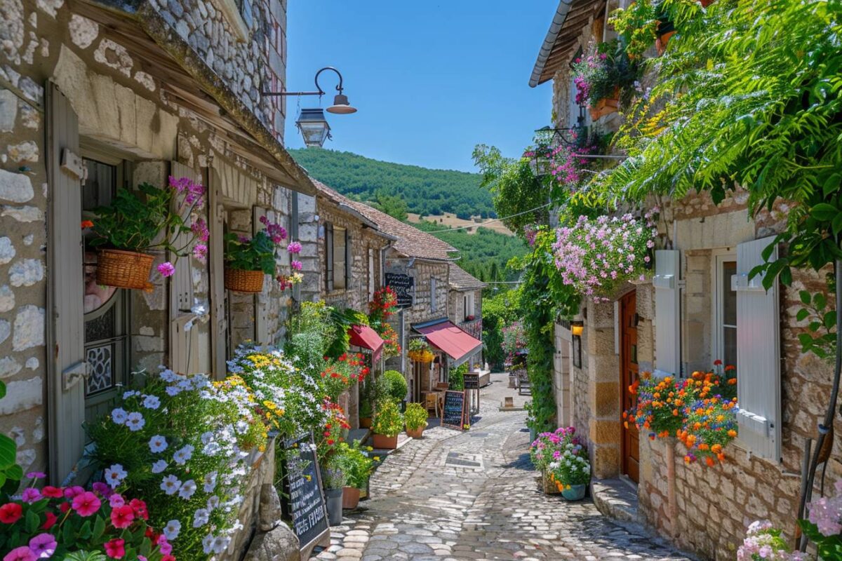 Les charmes de Montbrun-les-Bains dans la Drôme, un village thermal aux maisons en pierre