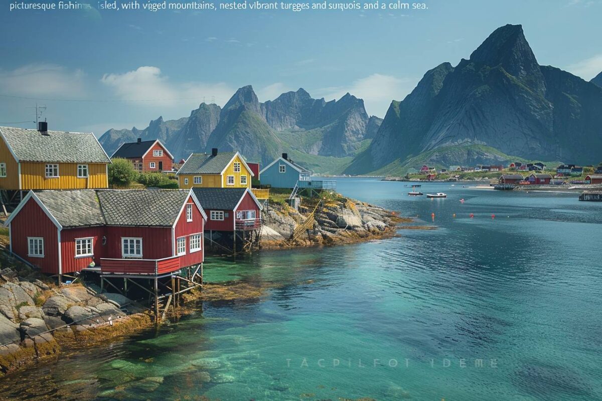 Les charmes de Reine en Norvège, un village de pêcheurs dans les Lofoten