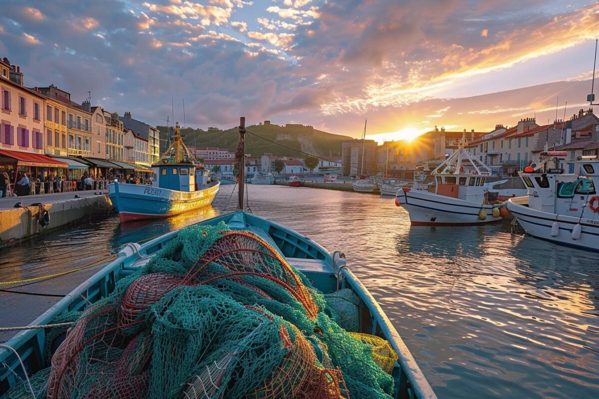 Les charmes de Saint-Jean-de-Luz dans les Pyrénées-Atlantiques, un port de pêche