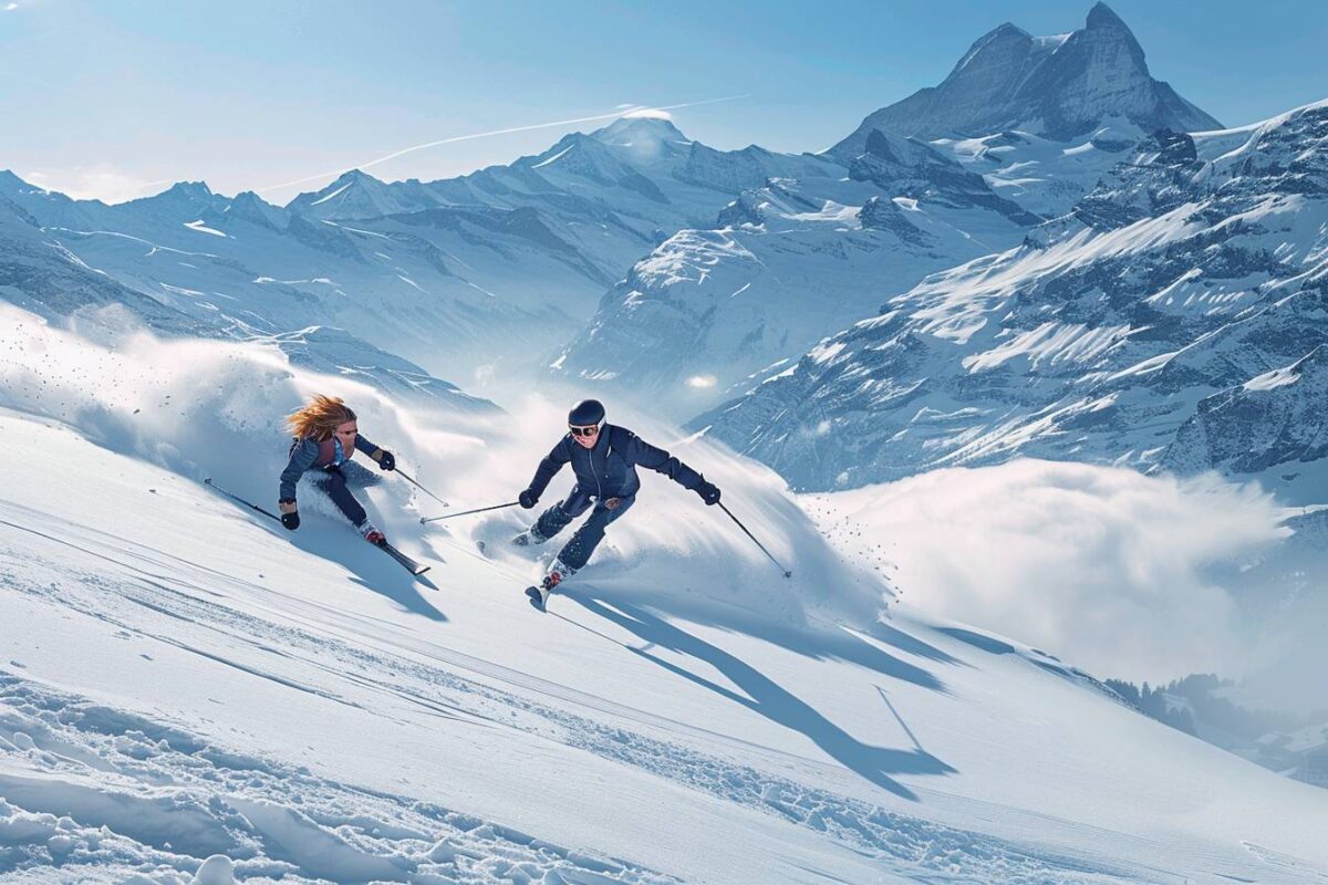 Les charmes de St. Moritz en Suisse, une station de ski glamour