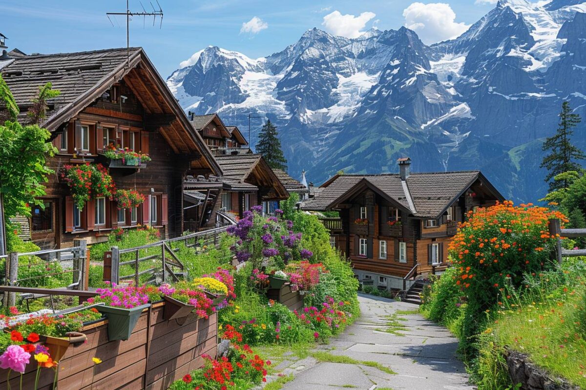 Les charmes de Wengen en Suisse, un village sans voitures