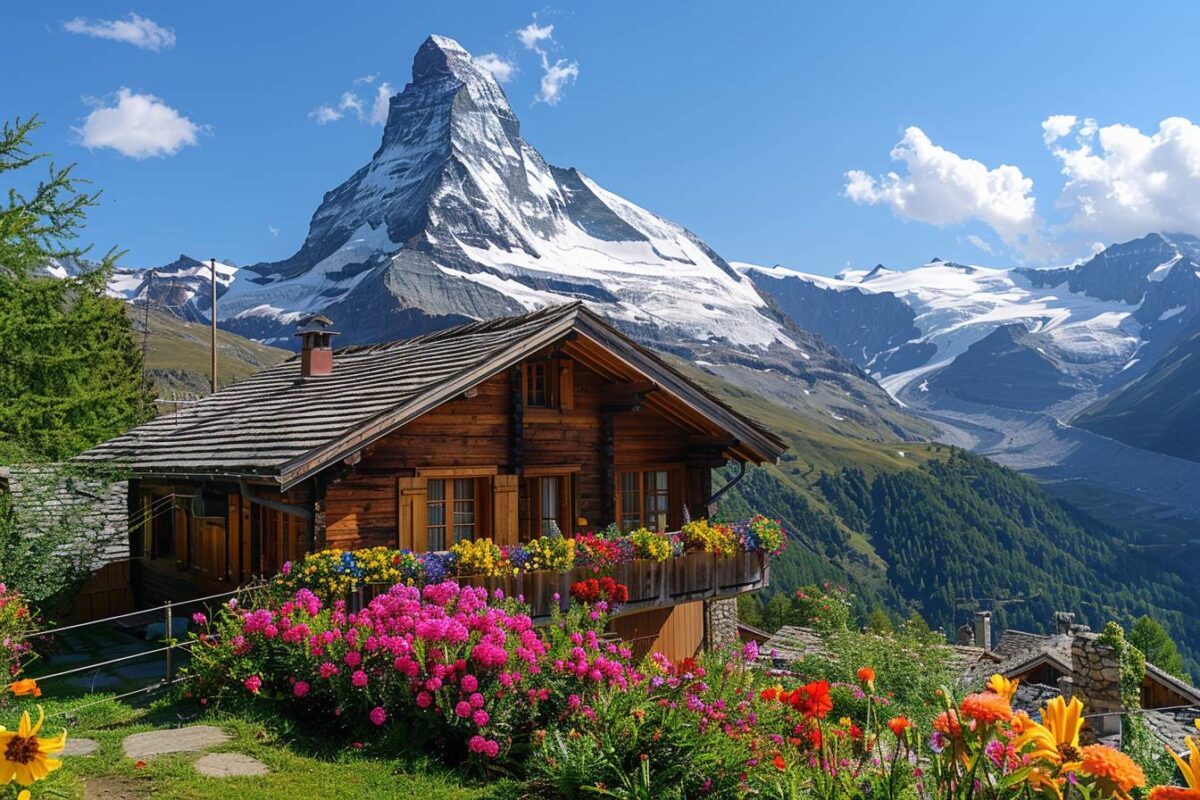 Les charmes de Zermatt en Suisse, au pied du Cervin