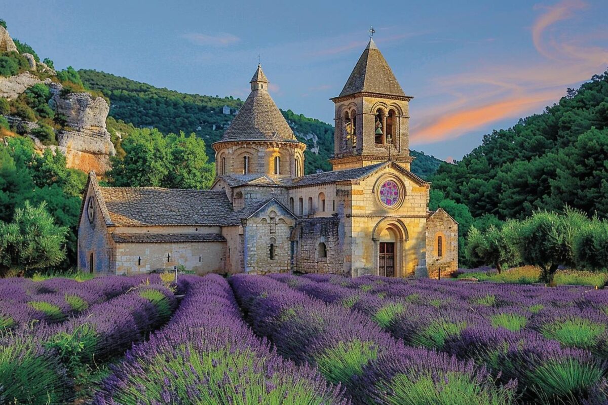 Les histoires mystérieuses de l'Abbaye de Sénanque captivent les passionnés de mystères