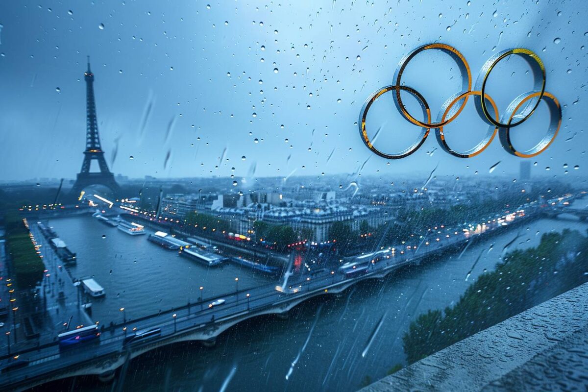 Les jeux olympiques à Paris menacés par la pluie ? Voici ce que disent les prévisions pour vendredi