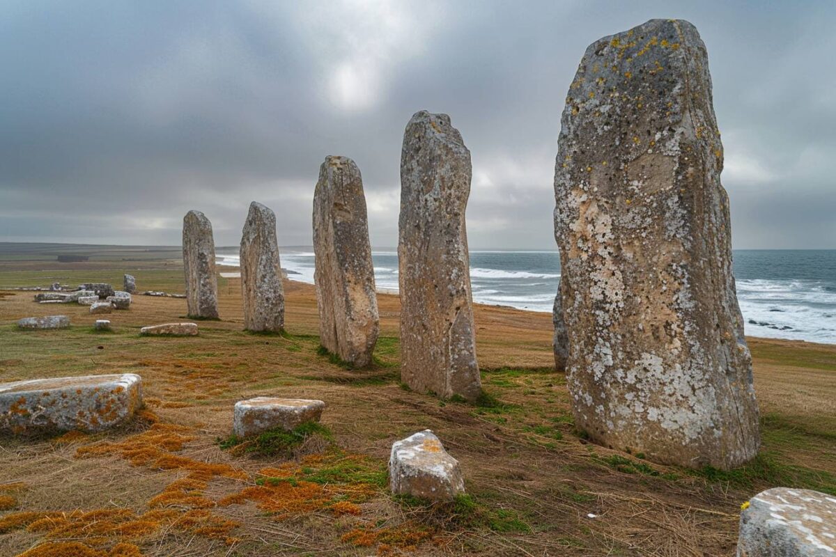 Les légendes autour des menhirs de Locmariaquer intriguent les passionnés de préhistoire