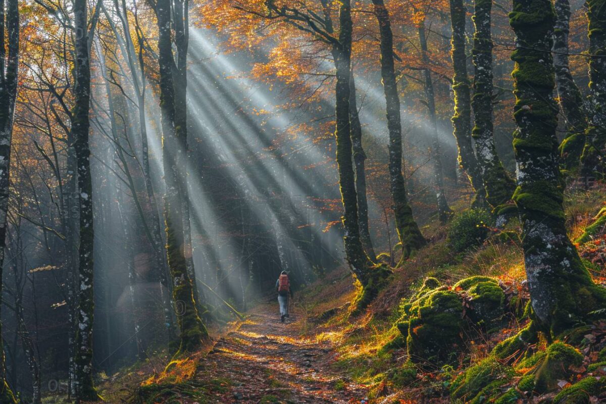 Les légendes mystiques des sentiers de randonnée de la forêt de Brotonne fascinent