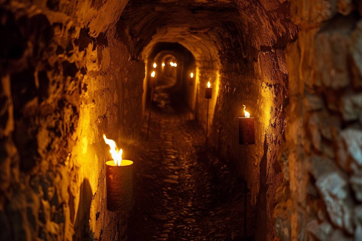 Les passages secrets sous le château de Saint-Fargeau révèlent des histoires fascinantes