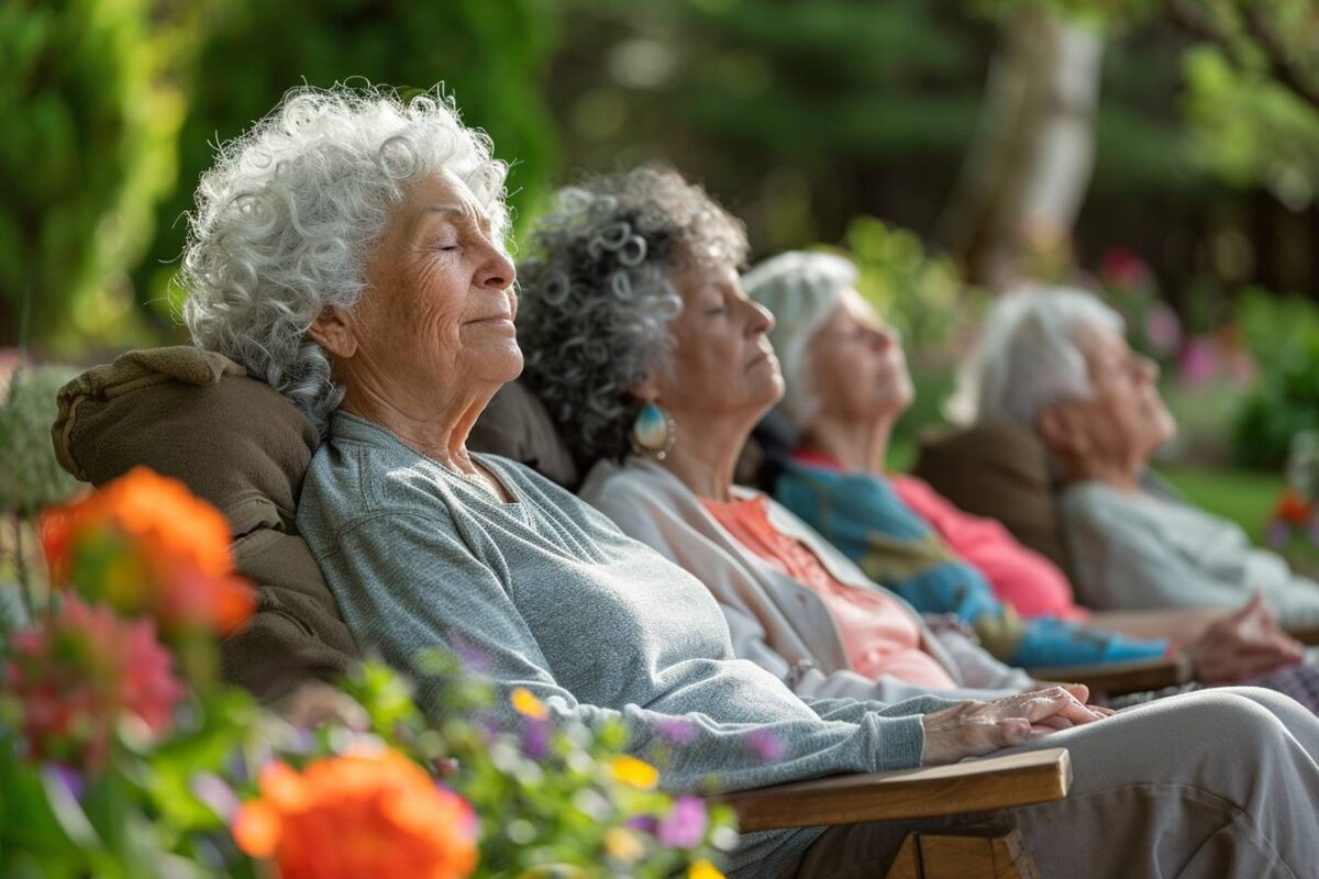 Les pratiques de relaxation des seniors de Néris-les-Bains intéressent les visiteurs