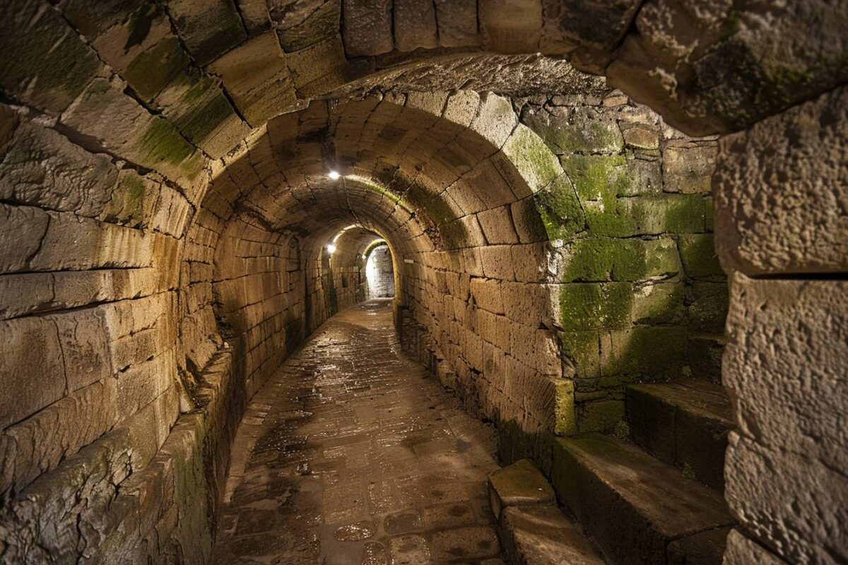 Les secrets des galeries souterraines de la Cité de Carcassonne captivent les historiens