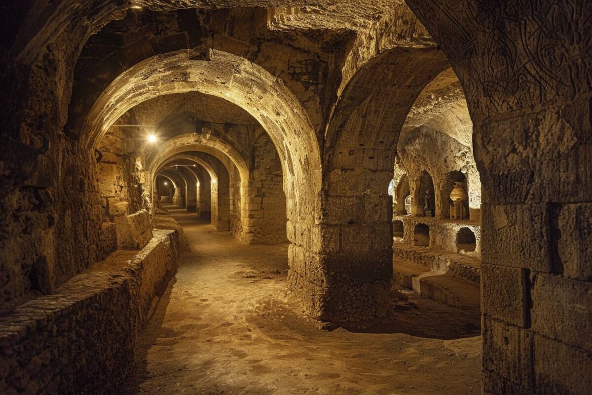 Les secrets des passages souterrains de l’abbaye de Brantôme révèlent des histoires fascinantes et mystérieuses