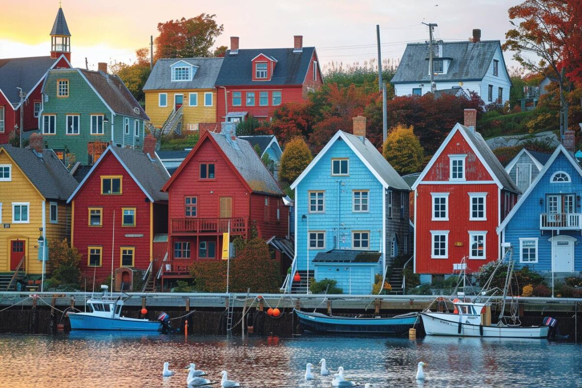 Les trésors de Lunenburg au Canada, un village de pêcheurs coloré